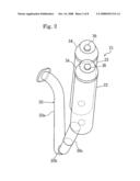 Exhaust System for an Engine and Motorcycle Including the Exhaust System diagram and image