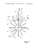 METHOD AND DEVICE FOR TRANSFERRING A TRANSPORTING HANGER FOR GARMENTS TO A FOLLOWING CONVEYOR diagram and image