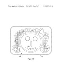 Children s food tray with compartments encouraging artistic or game play diagram and image