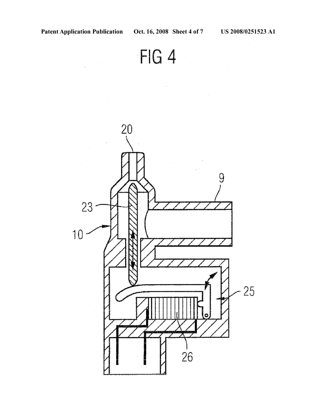 Ventilation Device for a Fuel Container - diagram, schematic, and image 05