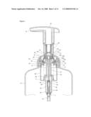 FOAM PUMP DISPENSER HAVING LEAKAGE PREVENTION FUNCTION AGAINST REVERSE FLOW diagram and image