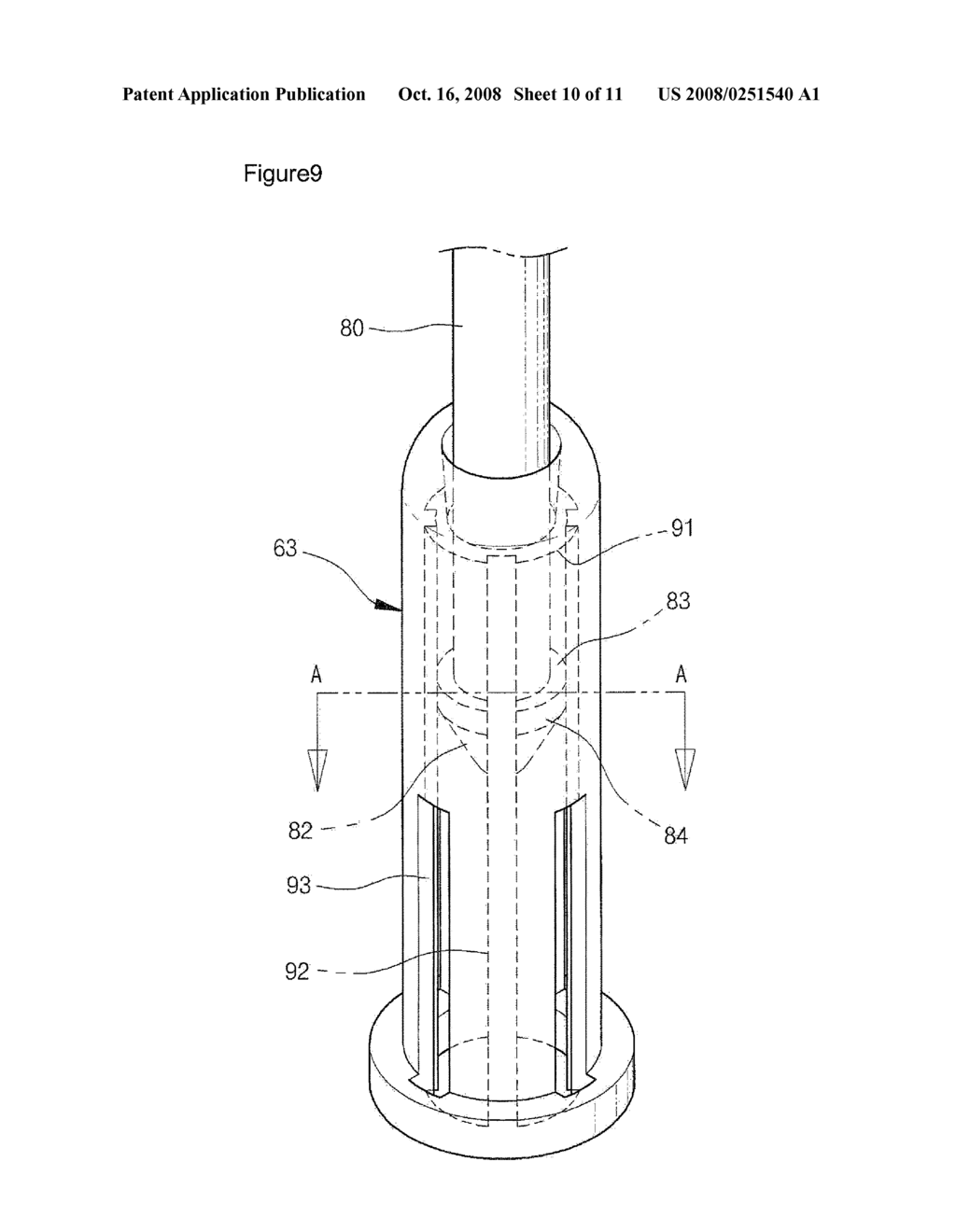 FOAM PUMP DISPENSER HAVING LEAKAGE PREVENTION FUNCTION AGAINST REVERSE FLOW - diagram, schematic, and image 11