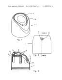 Cap for an Aerosol Container or a Spray Container diagram and image