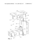 Vehicle hitch assembly for suspension support of an accessory diagram and image