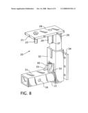 Vehicle hitch assembly for suspension support of an accessory diagram and image