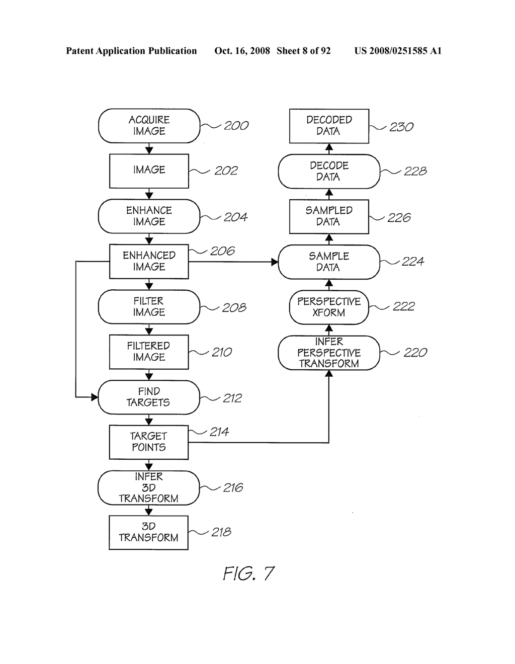 OBJECT SCANNING SYSTEM WITH A SENSING DEVICE FOR GENERATING INDICATING DATA - diagram, schematic, and image 09