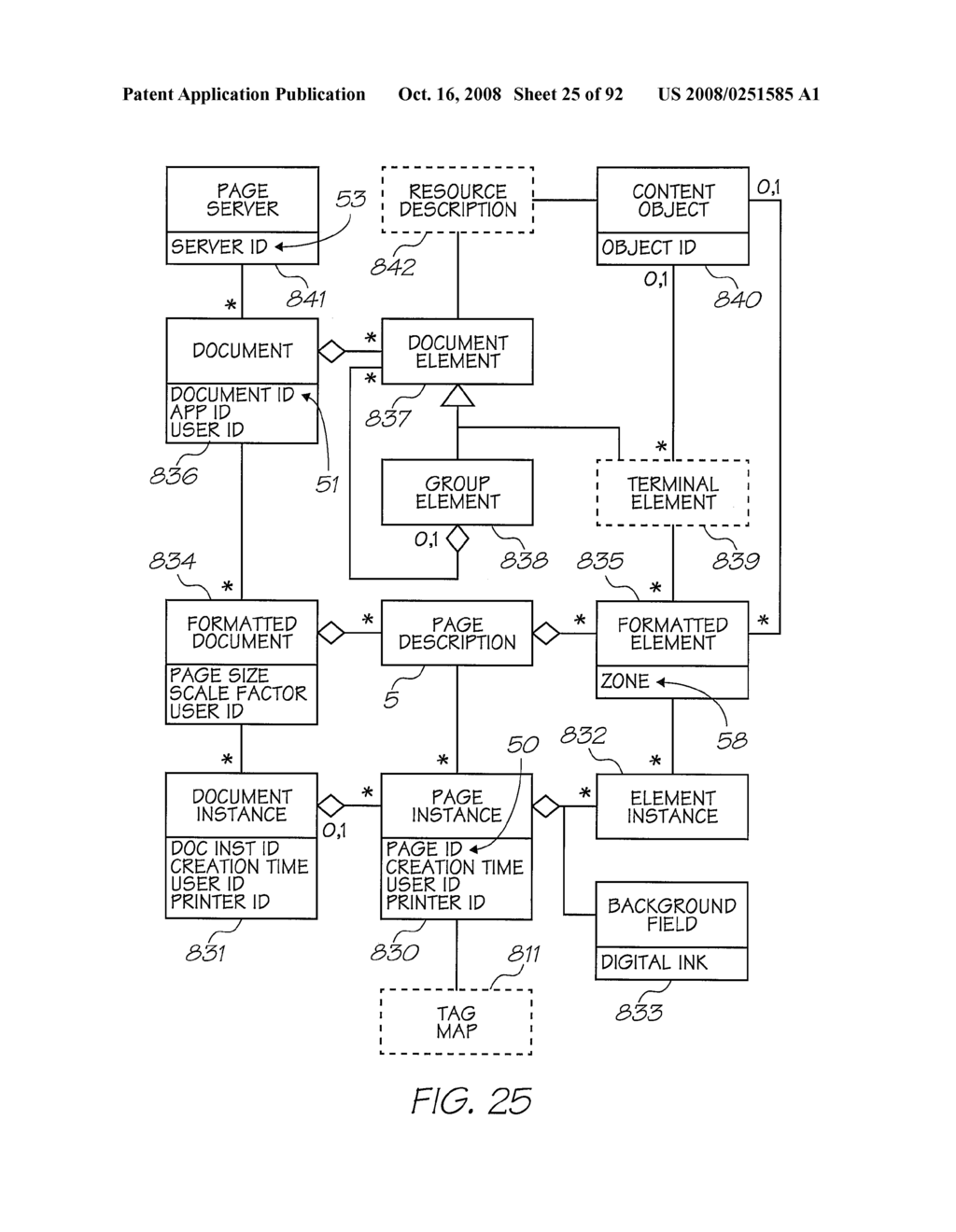 OBJECT SCANNING SYSTEM WITH A SENSING DEVICE FOR GENERATING INDICATING DATA - diagram, schematic, and image 26