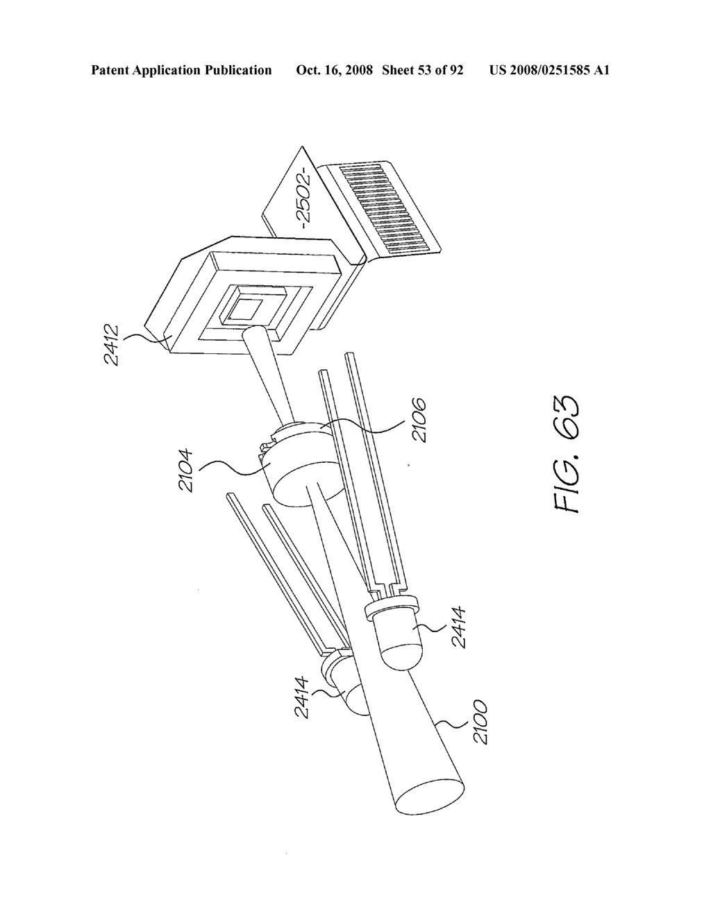 OBJECT SCANNING SYSTEM WITH A SENSING DEVICE FOR GENERATING INDICATING DATA - diagram, schematic, and image 54