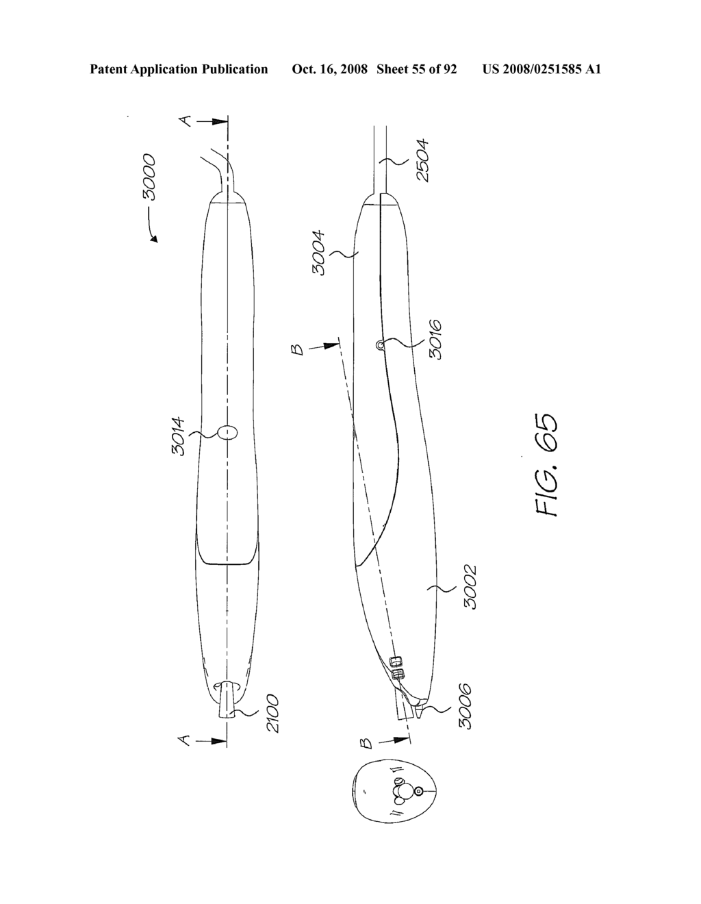 OBJECT SCANNING SYSTEM WITH A SENSING DEVICE FOR GENERATING INDICATING DATA - diagram, schematic, and image 56