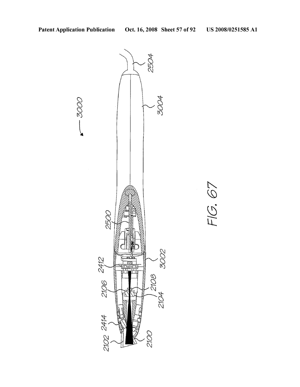 OBJECT SCANNING SYSTEM WITH A SENSING DEVICE FOR GENERATING INDICATING DATA - diagram, schematic, and image 58