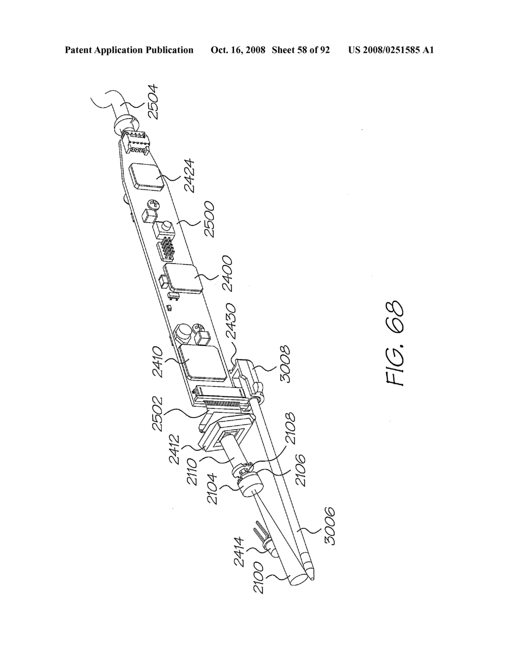 OBJECT SCANNING SYSTEM WITH A SENSING DEVICE FOR GENERATING INDICATING DATA - diagram, schematic, and image 59