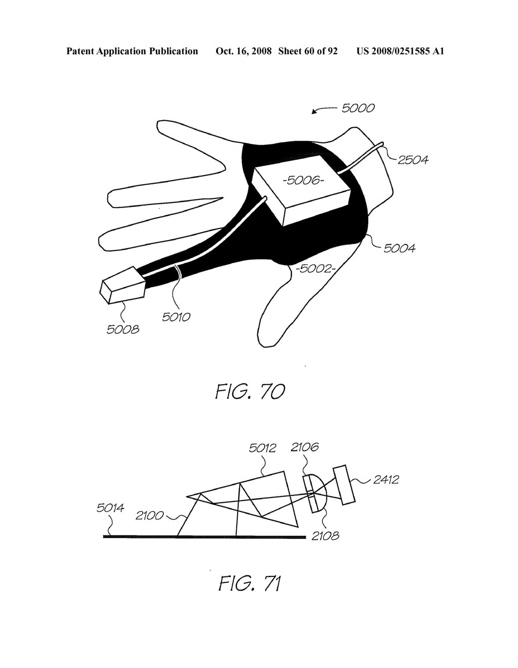 OBJECT SCANNING SYSTEM WITH A SENSING DEVICE FOR GENERATING INDICATING DATA - diagram, schematic, and image 61