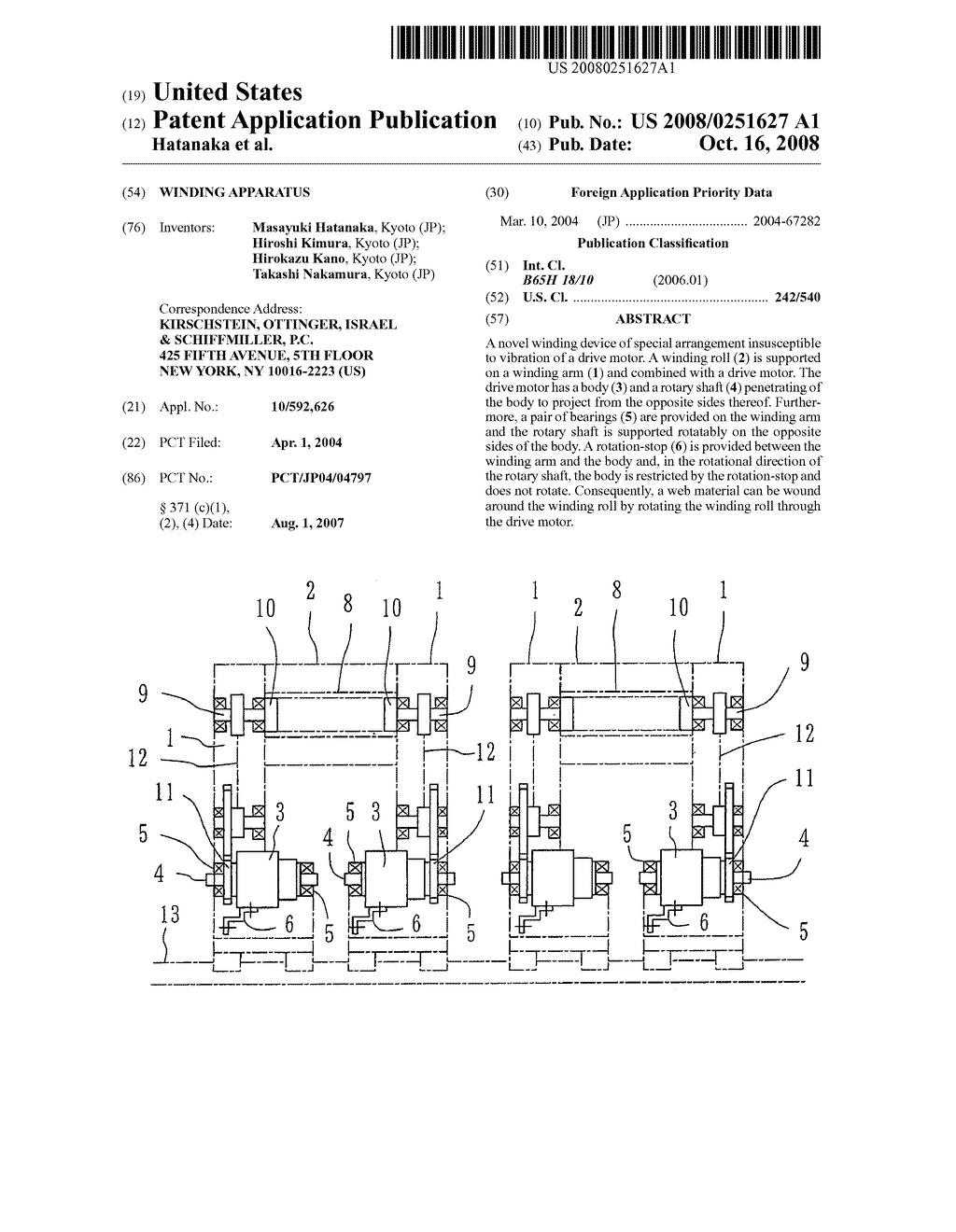 Winding Apparatus - diagram, schematic, and image 01