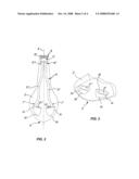 Mounting Assembly For Stable Attachment of a Seat, Particularly a Bicycle Saddle diagram and image