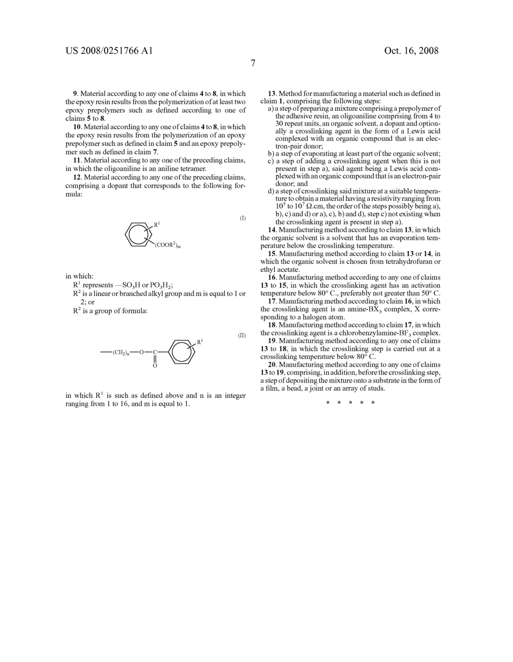 ADHESIVE COMPOSITE MATERIAL WITH CONTROLLED RESISTIVITY - diagram, schematic, and image 10