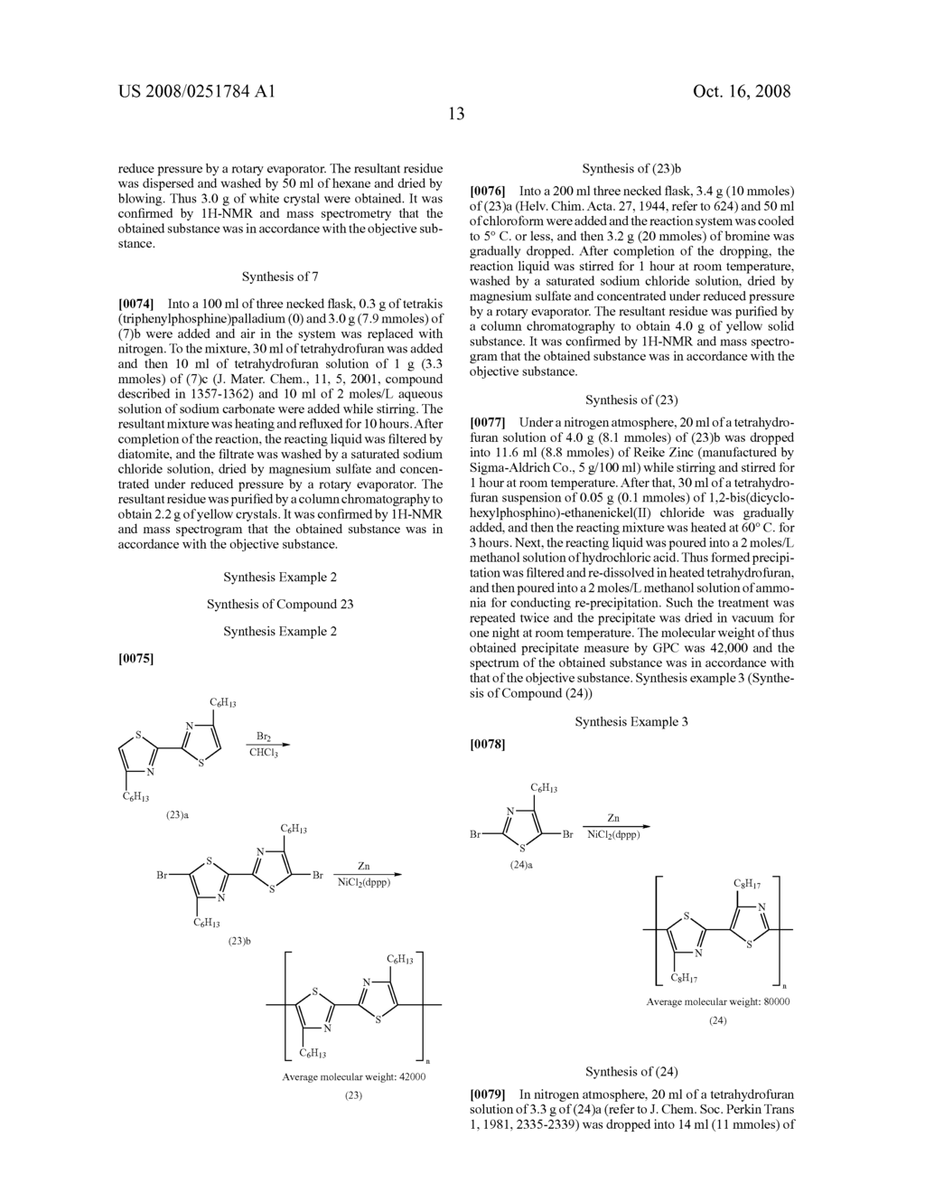 Organic Semiconductor Material, Organic Transistor, Field Effect Transistor, Switching Device and Thiazole Compound - diagram, schematic, and image 15