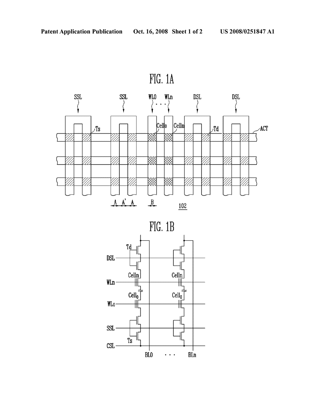 MEMORY CELL ARRAY IN A SEMICONDUCTOR MEMORY DEVICE - diagram, schematic, and image 02