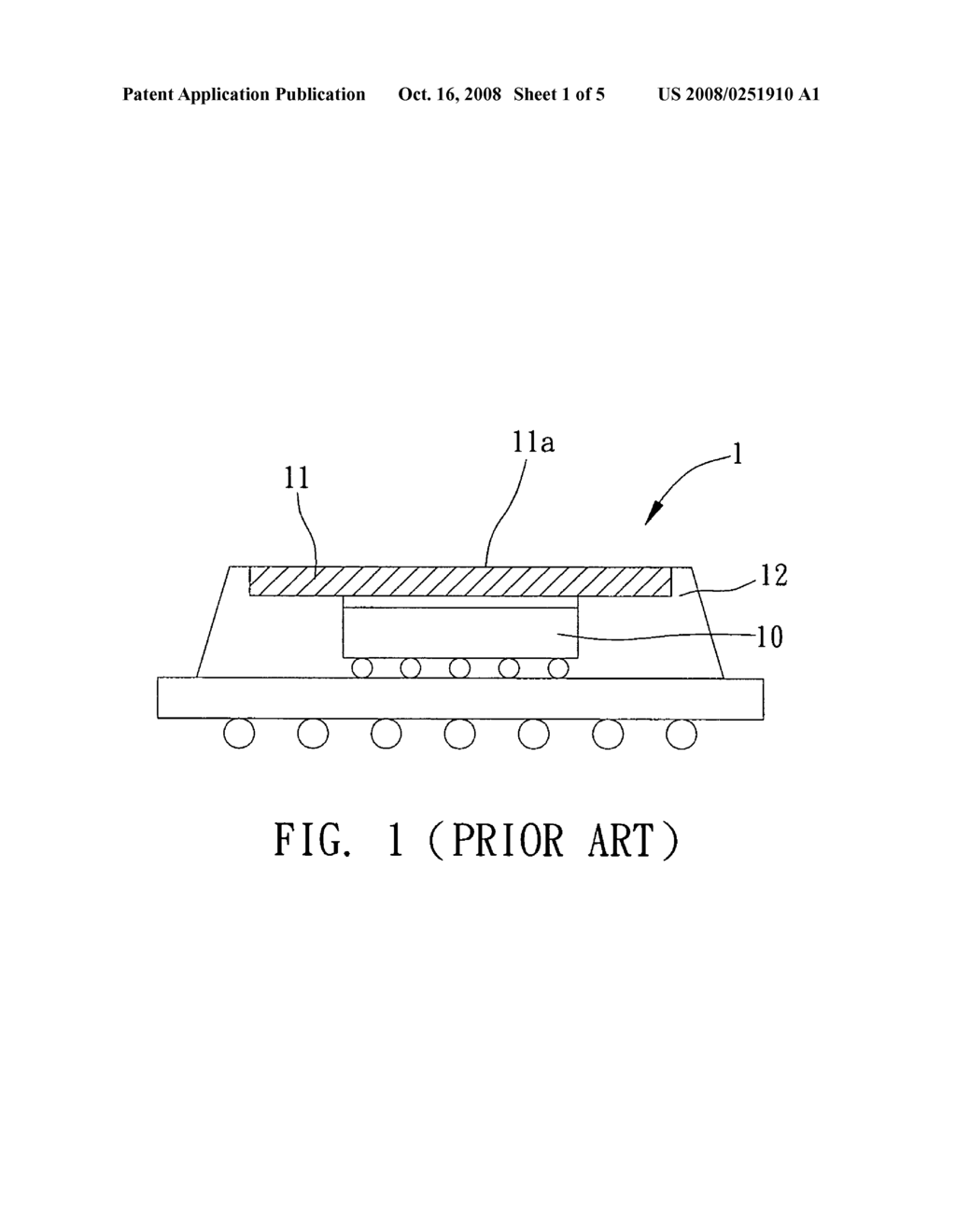 Fabricating method of semiconductor package and heat-dissipating structure applicable thereto - diagram, schematic, and image 02