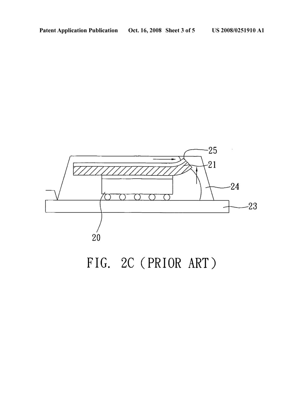 Fabricating method of semiconductor package and heat-dissipating structure applicable thereto - diagram, schematic, and image 04