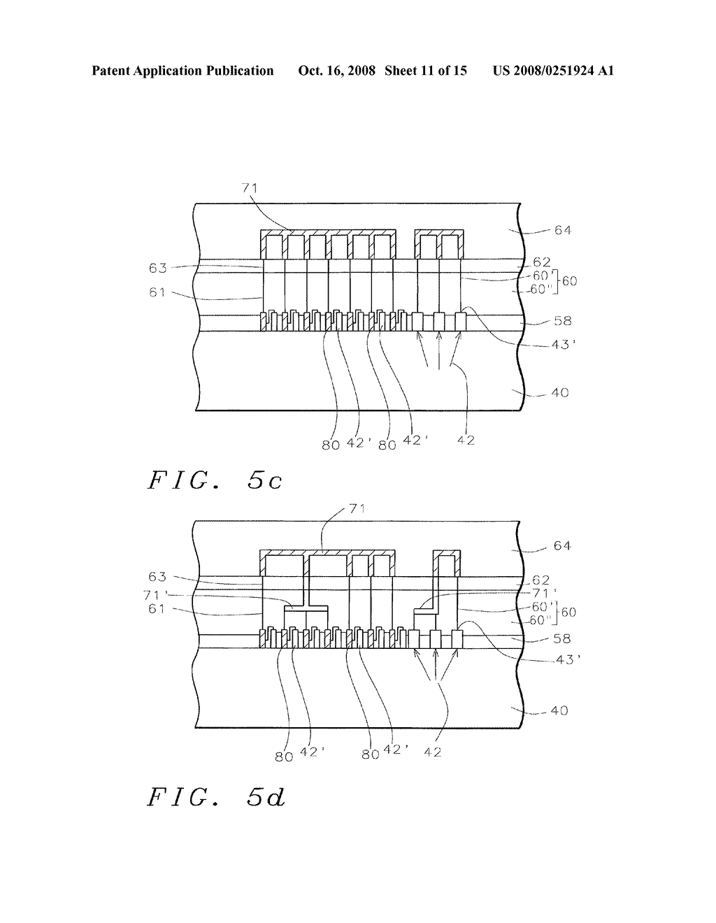 Post Passivation Interconnection Schemes On Top Of The IC Chips - diagram, schematic, and image 12