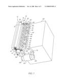 Printer Incorporating Pick-up Assembly of Air Nozzles diagram and image