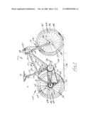 BICYCLE REAR WHEEL SUSPENSION SYSTEM diagram and image