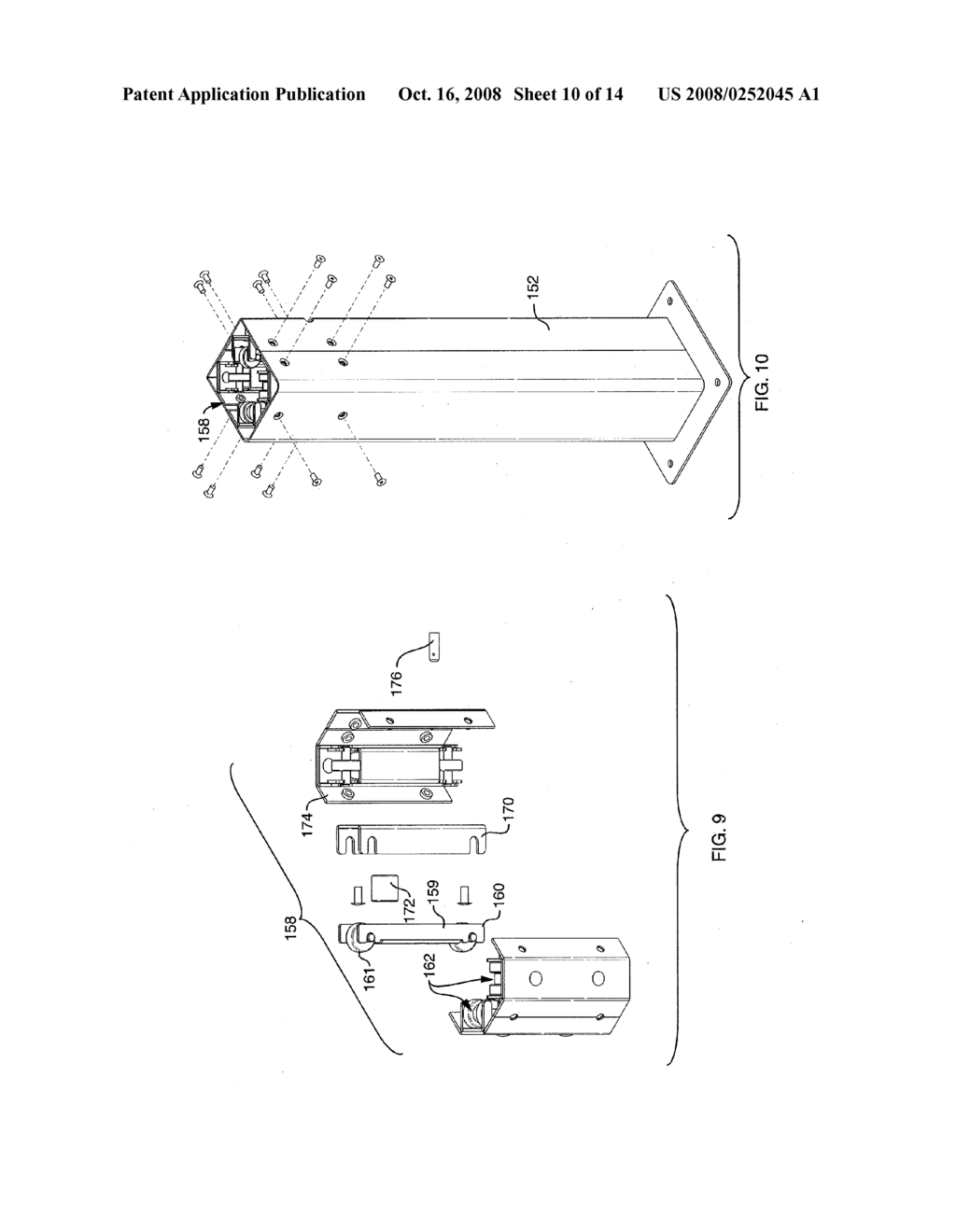 Single-Post, Height Adjustable Cart - diagram, schematic, and image 11