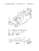 SIDE CURTAIN AIR BAG DEFLECTOR BRACKET diagram and image