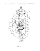 Steering Column Set with Changeable Angle and Length diagram and image