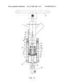 Steering Column Set with Changeable Angle and Length diagram and image