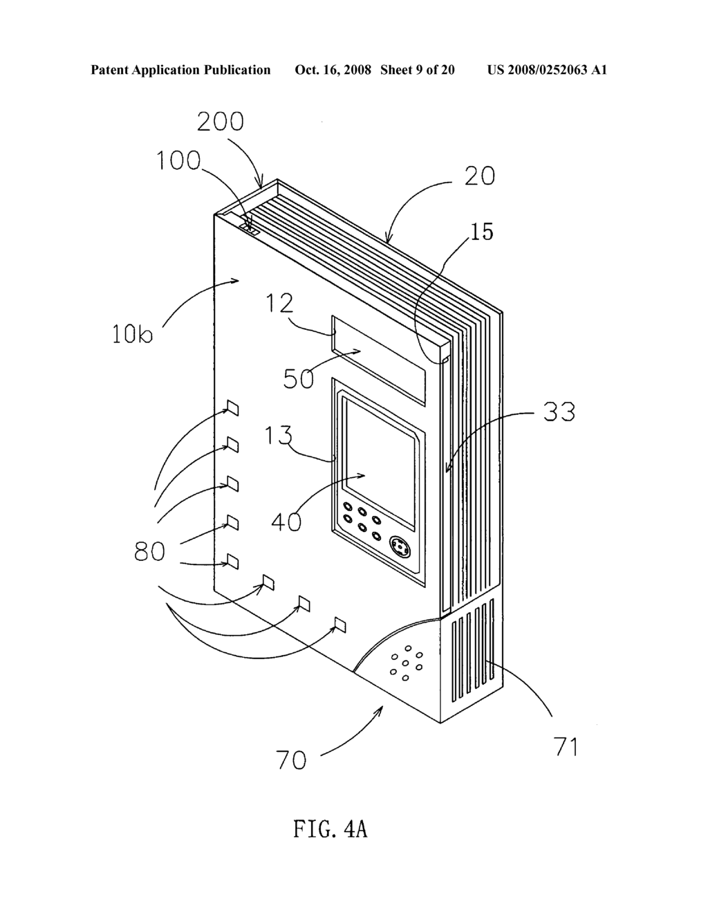 Multifunctional Cover Device with a Detachable Pda Device - diagram, schematic, and image 10