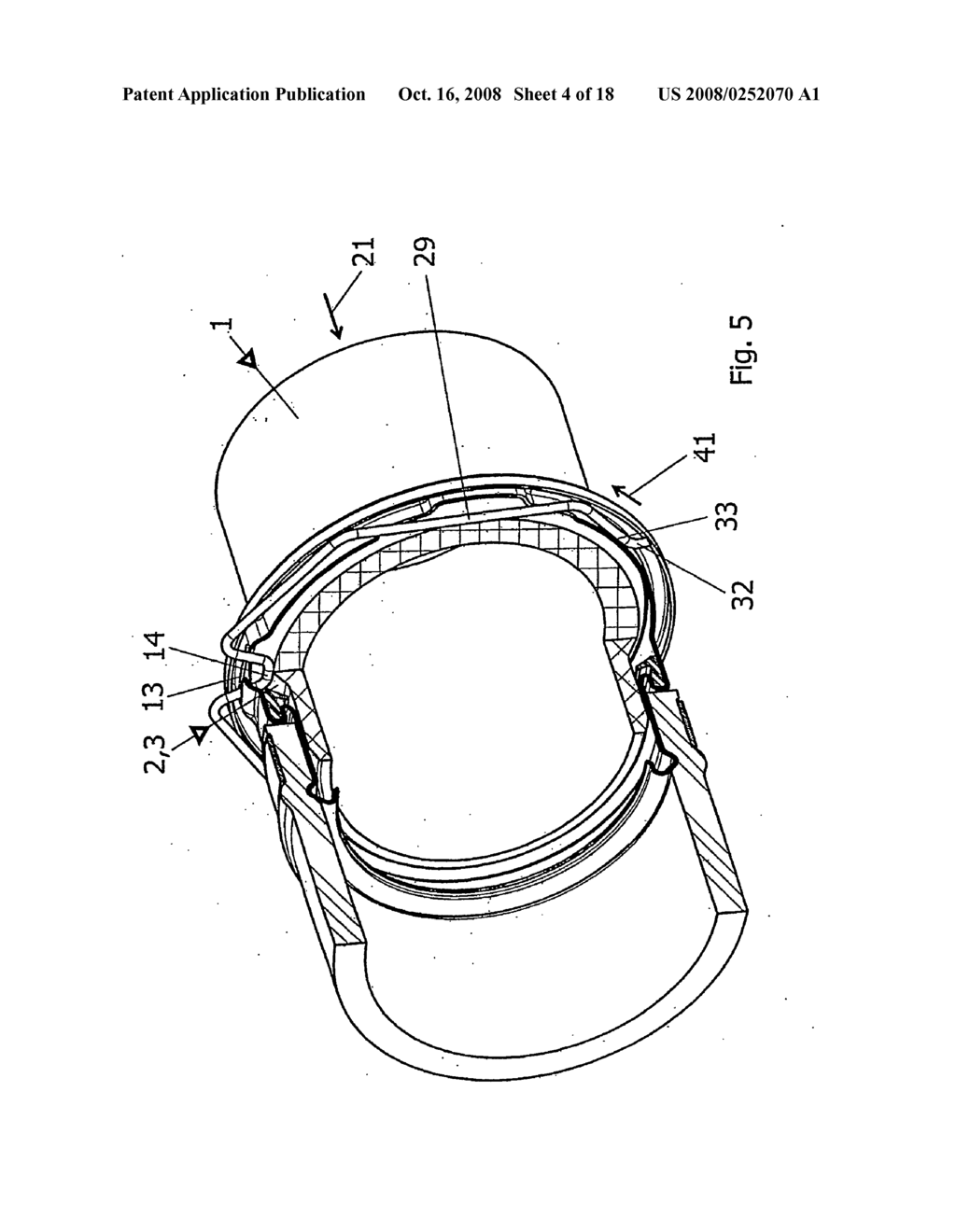 Plug-in Connector for Tube and Hose Lines with Catch Spring Guide - diagram, schematic, and image 05