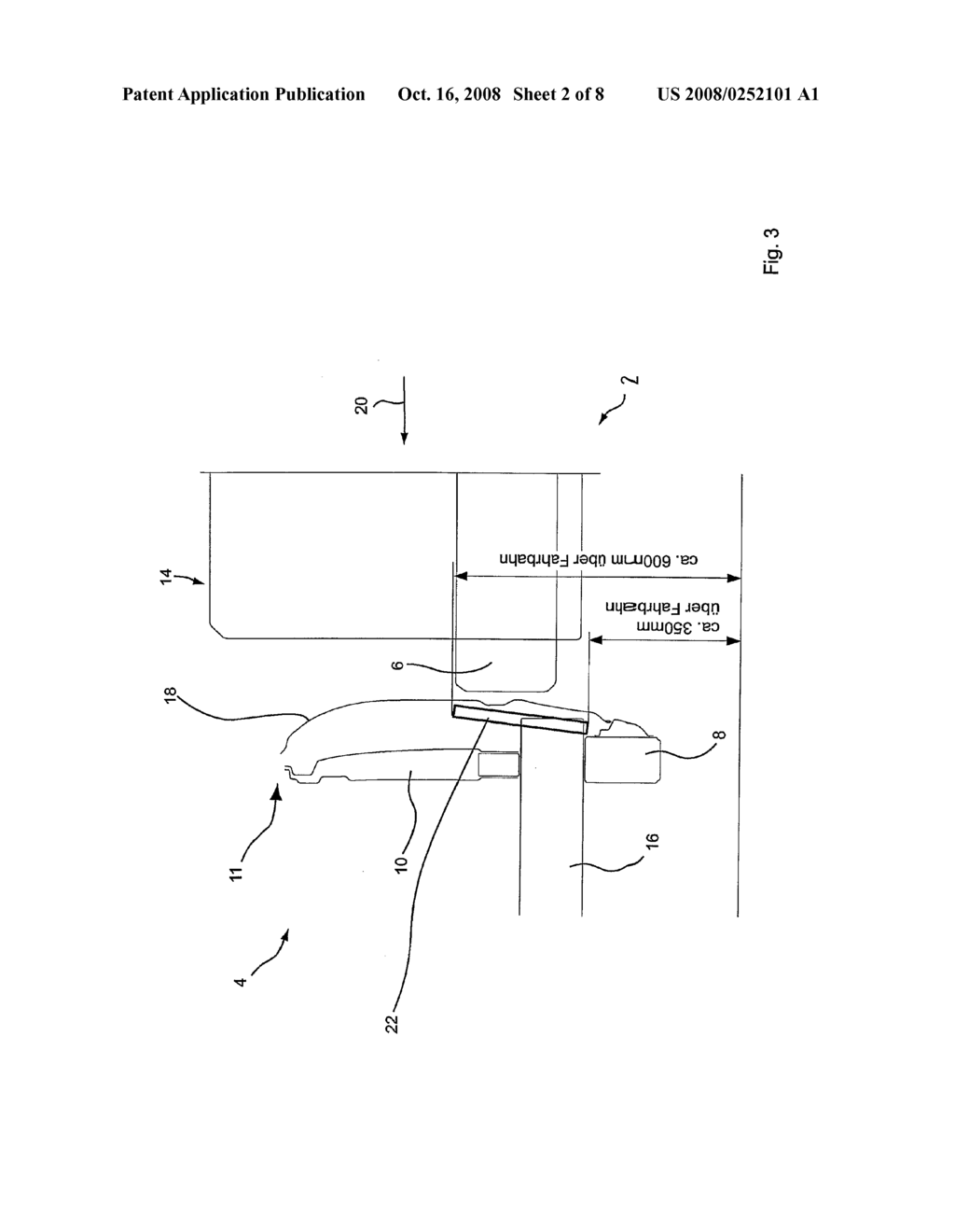 Motor Vehicle with Side-Impact Reinforcement - diagram, schematic, and image 03