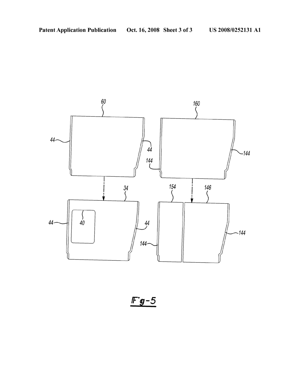 AUTOMOTIVE VEHICLE SEAT BACK AND METHOD OF MAKING SAME - diagram, schematic, and image 04