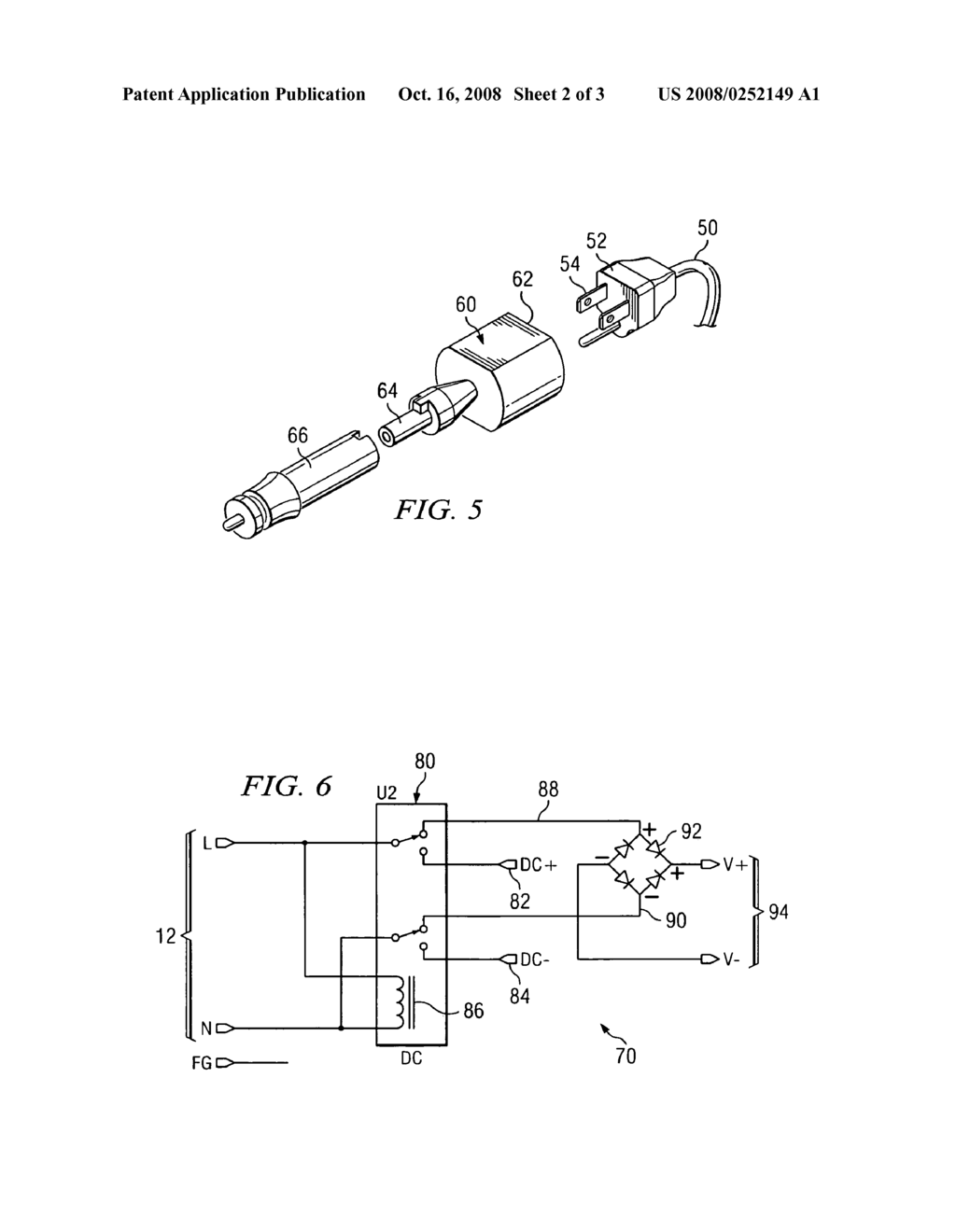 AC/DC converter having single detectable input - diagram, schematic, and image 03