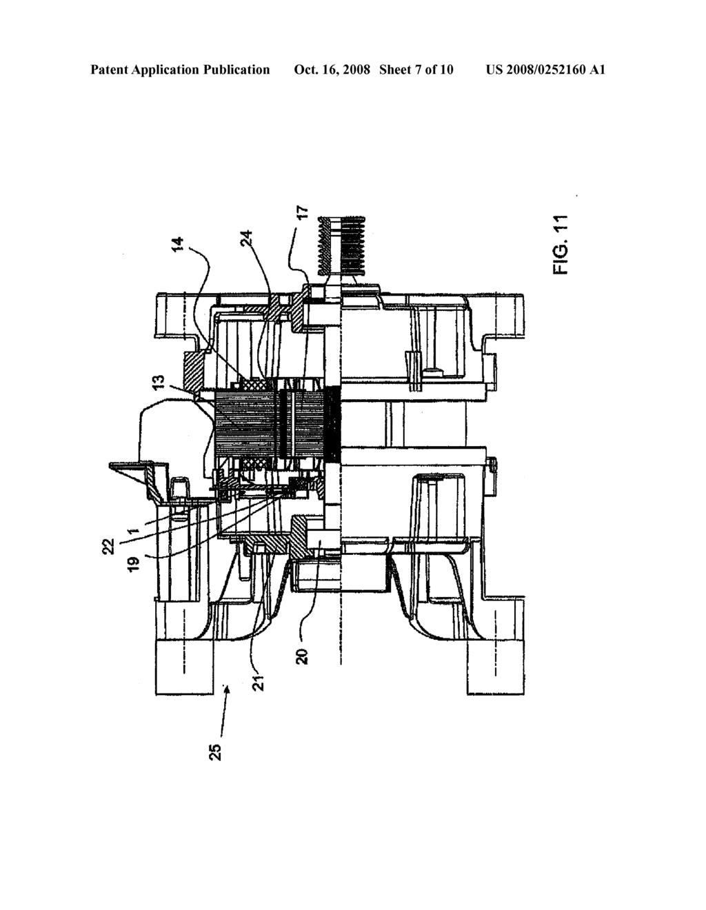 Connecting Plate for Electric Motor and Electric Motor - diagram, schematic, and image 08