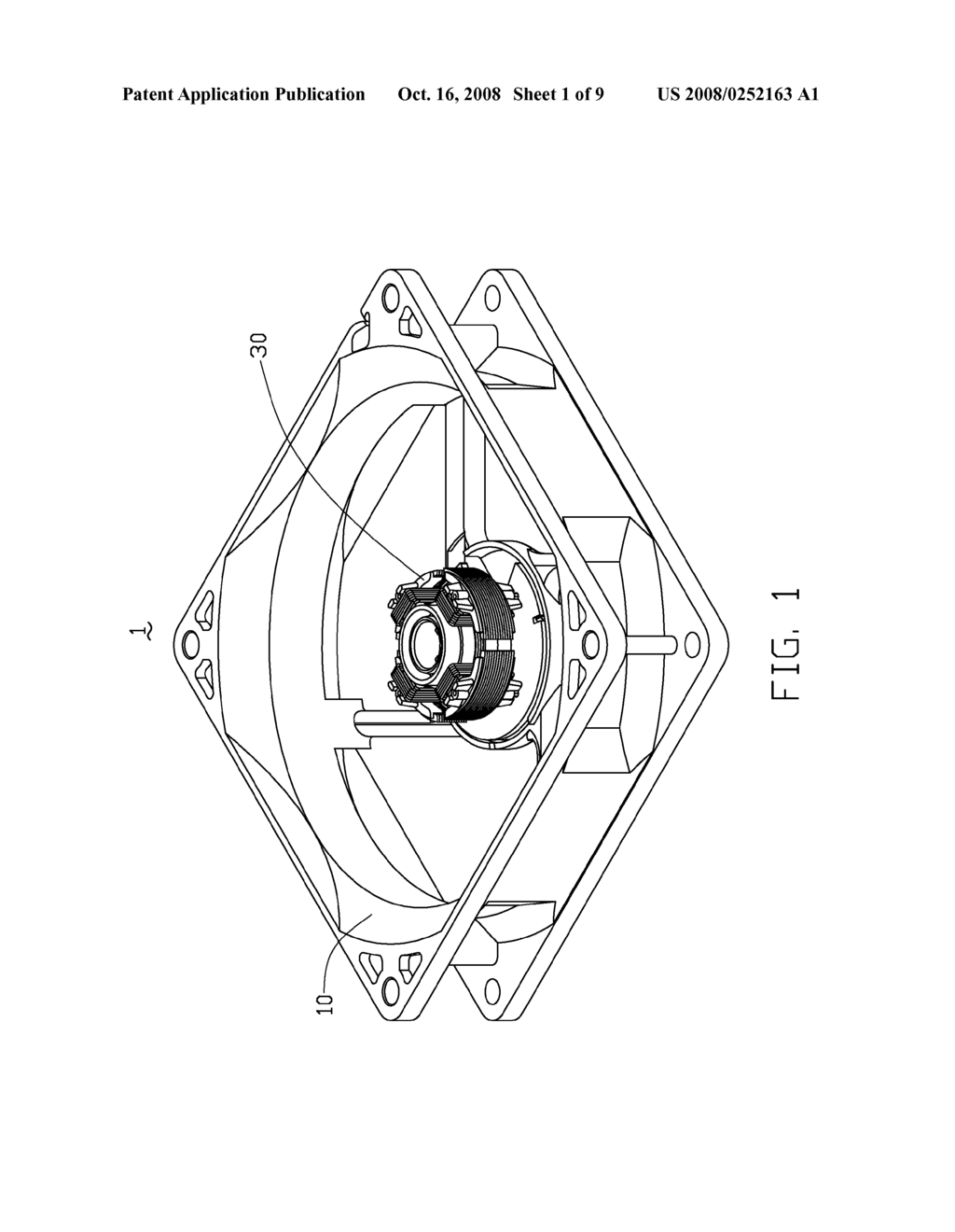 MOUNTING STRUCTURE FOR A STATOR OF A MOTOR- STATOR - diagram, schematic, and image 02