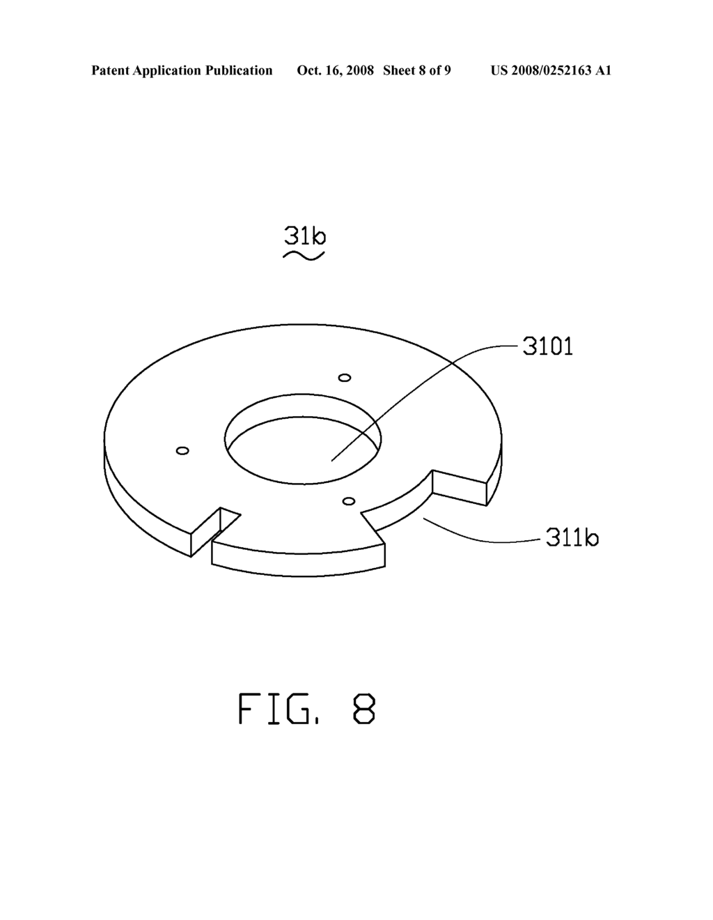 MOUNTING STRUCTURE FOR A STATOR OF A MOTOR- STATOR - diagram, schematic, and image 09