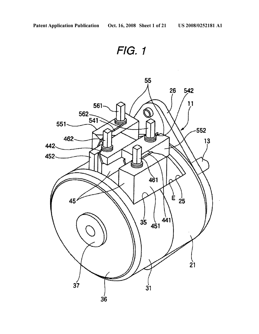 Small diameter stepping motor, bobbin used therein and manufacturing method thereof - diagram, schematic, and image 02