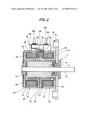 Small diameter stepping motor, bobbin used therein and manufacturing method thereof diagram and image