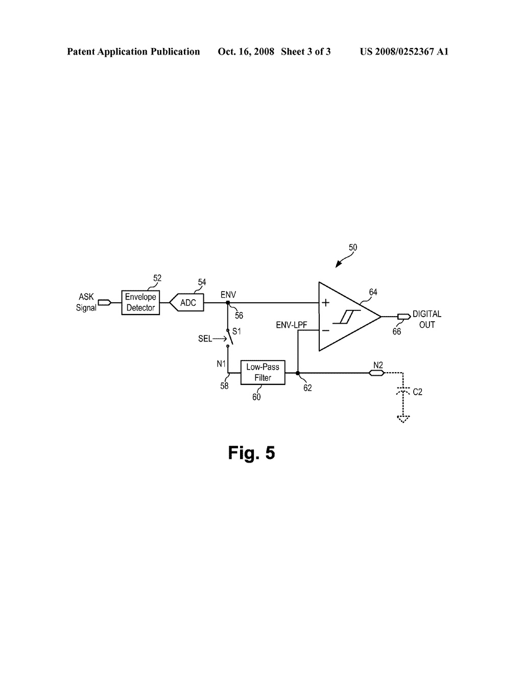 Demodulator with Multiple Operating Modes for Amplitude Shift Keyed Signals - diagram, schematic, and image 04