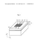 SURFACE ACOUSTIC WAVE DEVICE AND DUPLEXER diagram and image