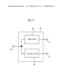 SURFACE ACOUSTIC WAVE DEVICE AND DUPLEXER diagram and image