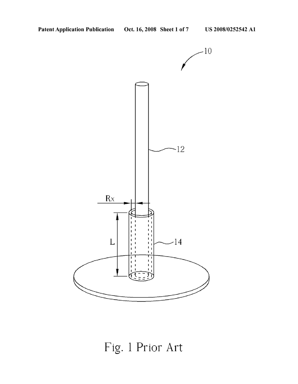 FULL BAND SLEEVE MONOPOLE ANTENNA WITH EQUIVALENT ELECTRICAL LENGTH - diagram, schematic, and image 02