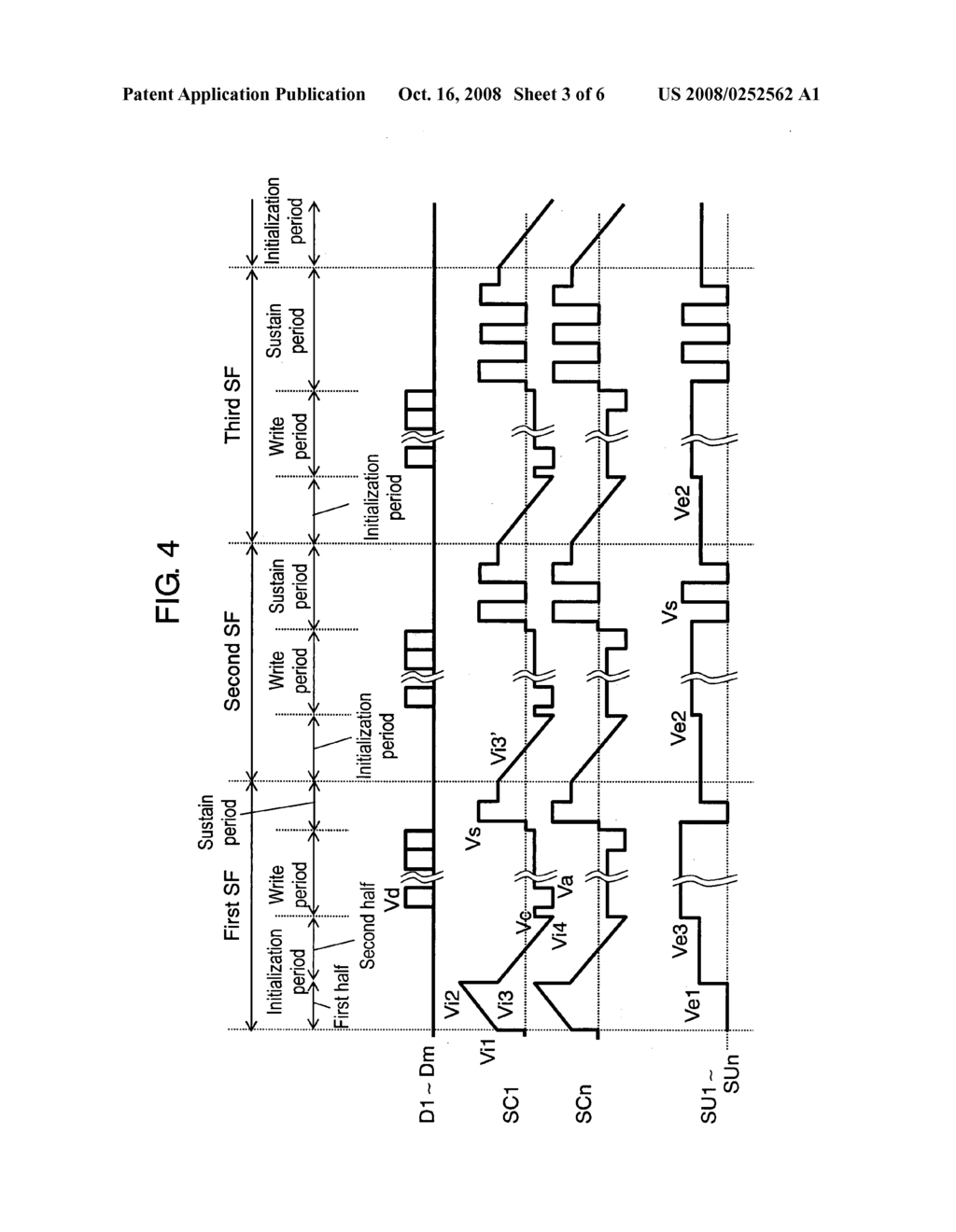 Plasma Display Panel Driving Method and Plasma Display Device - diagram, schematic, and image 04