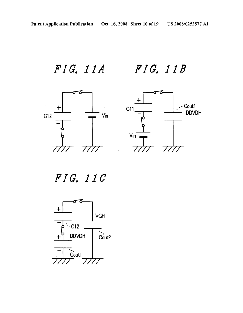 Liquid crystal display device having drive circuit - diagram, schematic, and image 11