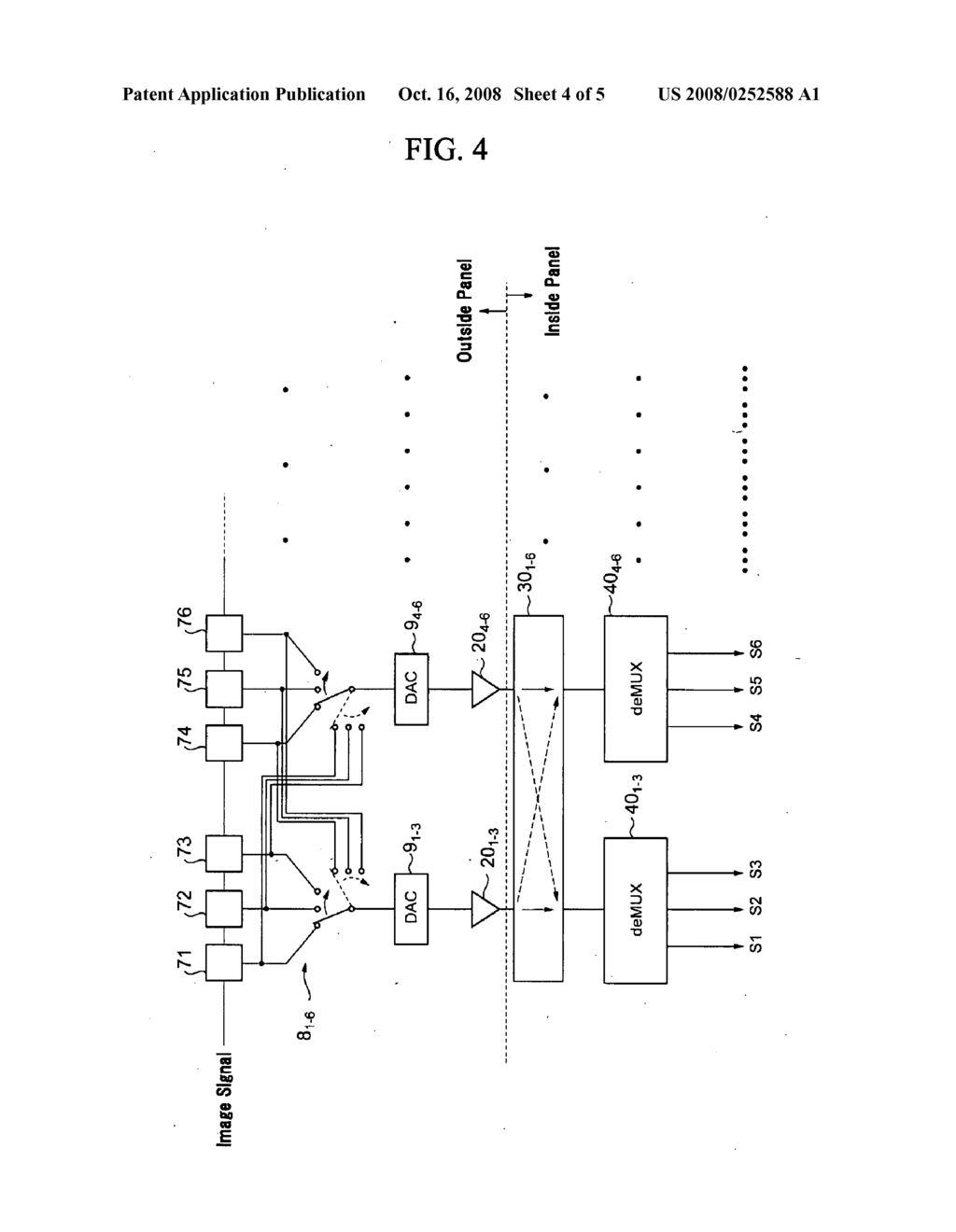 Column Electrode Driving Circuit and Display Device Using It - diagram, schematic, and image 05