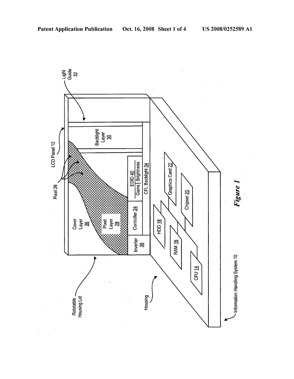 System and Method for Information Handling System LCD White Balance Alignment - diagram, schematic, and image 02