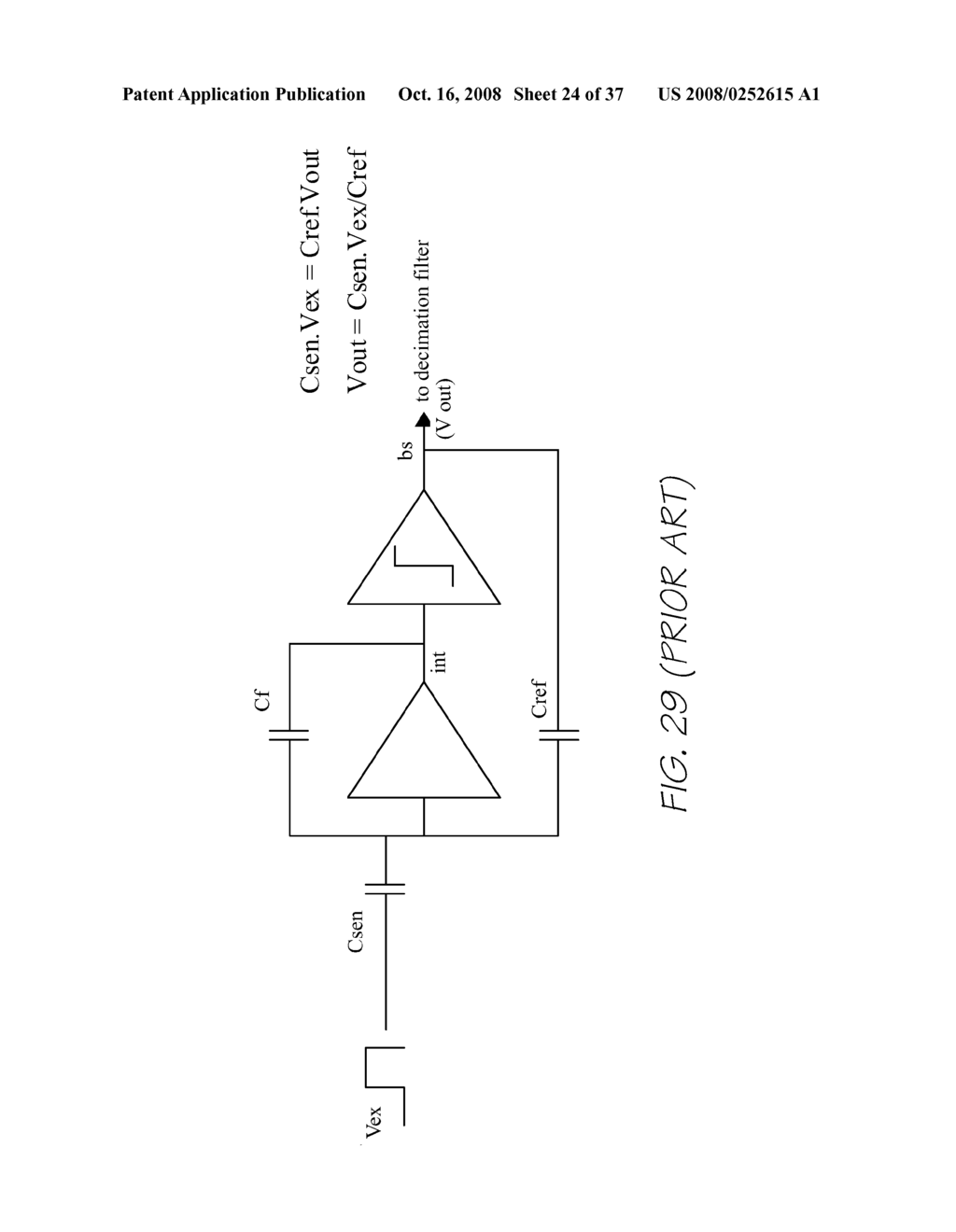 SENSING DEVICE HAVING CAPACITIVE FORCE SENSOR WITH SATURATED OUTPUT AT MINIMUM CAPACITANCE - diagram, schematic, and image 25