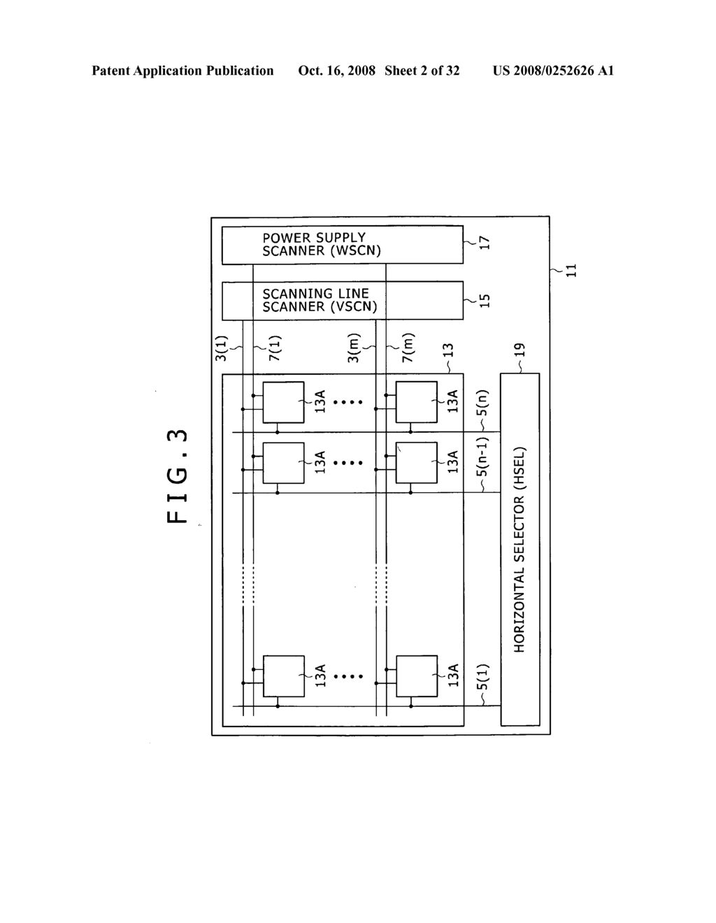 Self-luminous display panel driving method, self-luminous display panel and electronic apparatus - diagram, schematic, and image 03